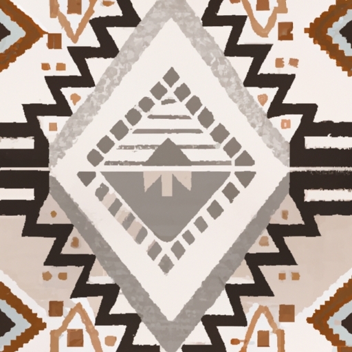 aztec design area rugs with grey