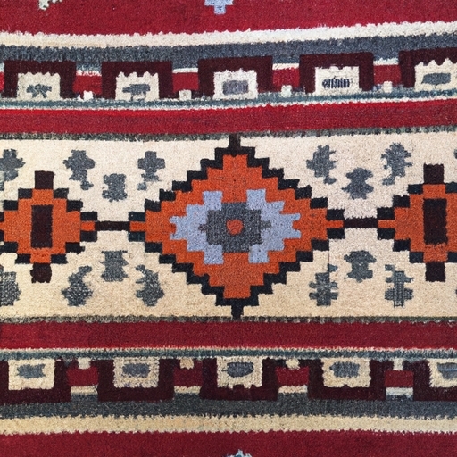 Chic Handcrafted Southwestern Design Rug for Home