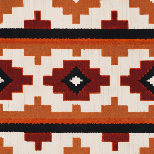 Classic Handmade Southwestern Home Rug