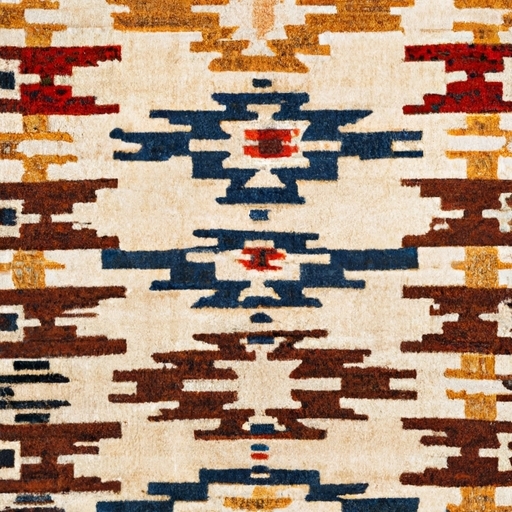 Stylish Artisan Southwestern Home Rug
