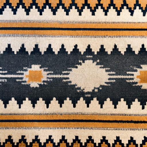 native Southwestarn area rugs graytones