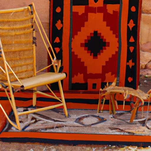 Navajo rug weaving collection