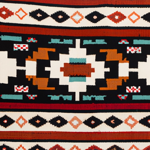 Authentic Native American Floor Area Rug Collection