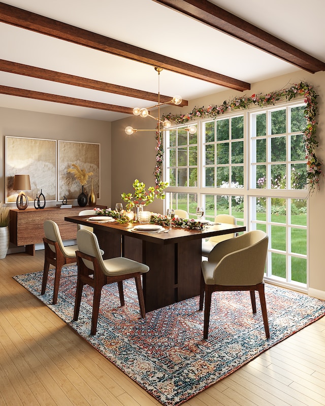 Design Patterns and Colors in Southwestern Area Rugs Large